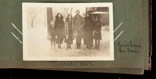 Photograph album assembled by Ursula Hemingway, Ernest’s younger sister, and 3 of her Carleton College yearbooks