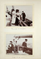 Four albums containing approximately 277 original sepia photographs of the families of Charles and A.G. Wieland of San Francisco