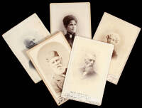 Original photographs of Mark Hopkins and Several Family Members