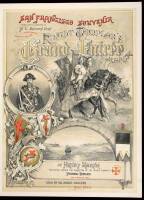 Knights' Templar Grand Entr&eacute;e March. Triennial Conclave, San Francisco, August, 1883.