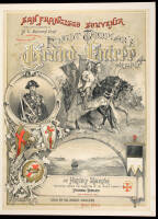 Knights' Templar Grand Entrée March. Triennial Conclave, San Francisco, August, 1883.