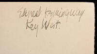 Reporter - Ernest Hemingway's copy