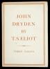 John Dryden: Three Essays