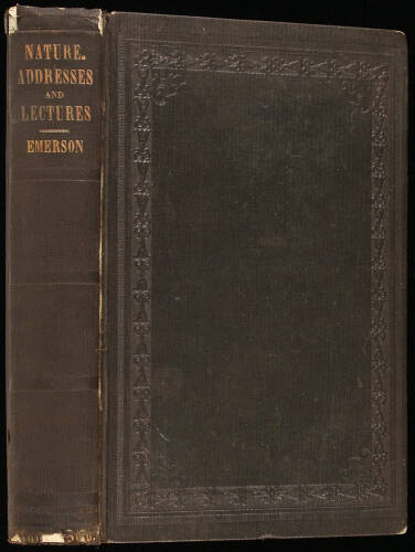 Nature: Addresses, and Lectures