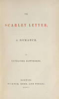 The Scarlet Letter: A Romance