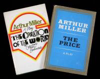 Two volumes signed by Arthur Miller