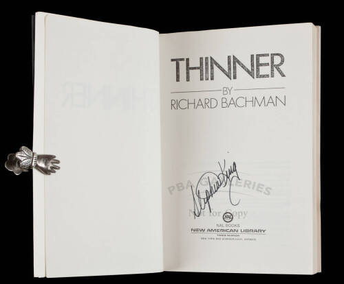Thinner - Signed uncorrected advance proofs