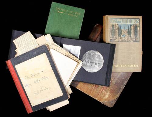 Archive of Manuscripts, Letters, Newsclippings and other items relating to journalist/author A.J. Waterhouse and his family