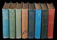 Seven first editions of Jack London books