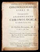 Institutionum Chronologicarum Libri II