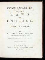 Commentaries on the Laws of England