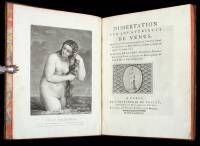 Dissertation sur les Attributs de V&eacute;nus, qui a obtenu l'accessit, au jugement de l'Acad&eacute;mie Royale des inscriptions et belles-lettres, &aacute; la s&eacute;ance publique du mois de novembre 1775