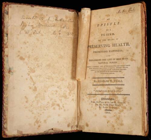 WITHDRAWN An Epistle to a Friend, on the means of preserving health, promoting happiness; and prolonging the life of man to its natural period...