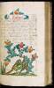 Manuscript prayer book with 19 original watercolor illustrations - 2