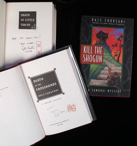 Set of 3 signed first editions