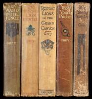 Lot of 5 childrens titles by Zane Grey