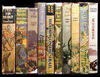 Lot of 38 Zane Grey First Editions