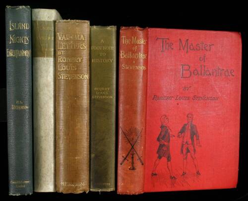 Lot of 5 titles by Robert Louis Stevenson