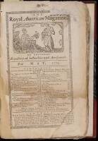 Bound volume of 18th century periodicals, including several early American magazines