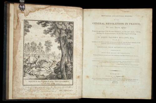 Historical and Critical Memoirs of the General Revolution in France, In the Year 1789