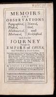 Memoirs and Observations...Made in a Late Journey Through the Empire of China