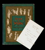 Under the Window - with autograph letter, signed from Kate Greenaway