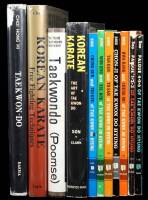 Lot of 11 volumes on Tae Kwon Do