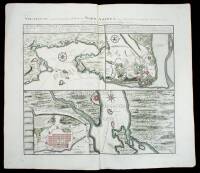 Vorstellung Einiger Gegenden und Plaetze in Nord-America unter Franzoesisch und Englische Jurisdiction Gehoerig zu Finden bey den Homaennischen Erben in Nurnberg Ao. 1756