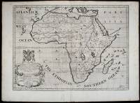 A New Map of Africk Shewing its Present General Divisions Chief Cities or Towns, Rivers, Mountains &c....