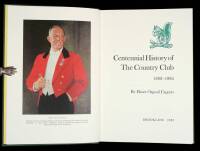 Centennial History of the Country Club, 1882-1982