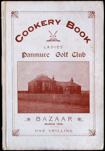Ladies&rsquo; Panmure Golf Club Bazaar Cookery Book of Favourite Recipes