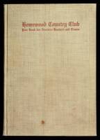 Homewood Country Club...Year Book, 1911