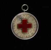 Silver medal for the 1917 American Red Cross Liberty Tournament