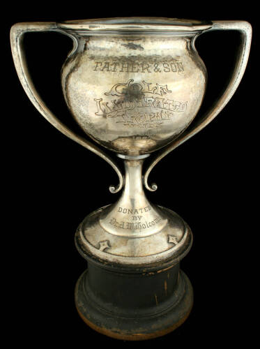 Silver-plated “Golf Illustrated Trophy”