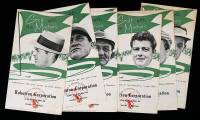 Golf with the Masters – set of 7 brochures