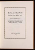 Early Aberdeen Golf: Golfing Small-talk in 1636