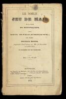 Le Nobel Jeu de Mail de la Ville de Montpellier, avec ses R&eacute;glements&hellip;