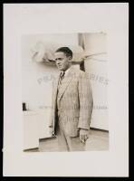 Original wire photograph of Bobby Jones