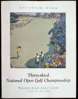 Thirty-Third National [USGA] Open [Golf] Championship...Played on the West Course of Winged Foot Golf Club, Mamaroneck, NY, June 27-29, 1929. [Official] Souvenir Book