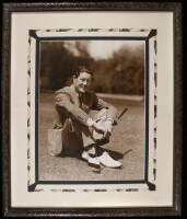 Original photograph of Byron Nelson – signed by Nelson to Clifford Roberts - framed