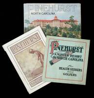 Lot of 3 Pinehurst booklets