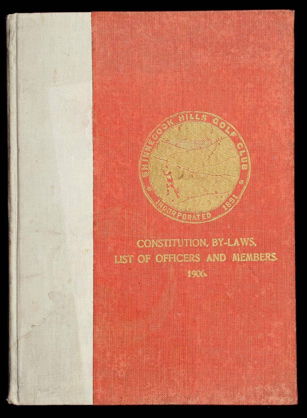 Shinnecock Hills Golf Club Constitution, ByLaws, List of Officers and