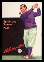 Spalding & Bros. 1931 Spring & Summer catalogue