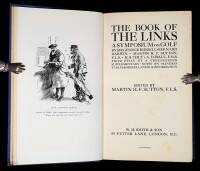 The Book of the Links: A Symposium on Golf by Sir George Riddell, Bernard Darwin, Martin H.F. Sutton, H.S. Colt, A.D. Hall, Prize Essay by a Greenkeeper,....