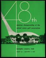 Forty-Eighth Amateur Golf Championship of the USGA...official program