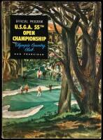 USGA 55th Open [Golf] Championship, Olympic Country Club, San Francisco. Official Program