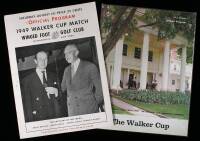 Set of 2 Walker Cup official souvenir programs