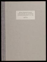 An Essay...on A Bibliography of California and the Pacific West, 1510-1906 by Robert E. Cowan. With an Original Leaf from the Club's 1914 First Edition