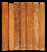 Six large paper editions of works by A.H. Bullen