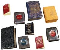 Lot of 9 miniature books published by David Bryce & Son